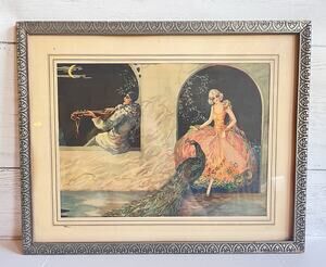 MaryGold Tsanya Marion Crowe Serenade Print In Art Deco Frame